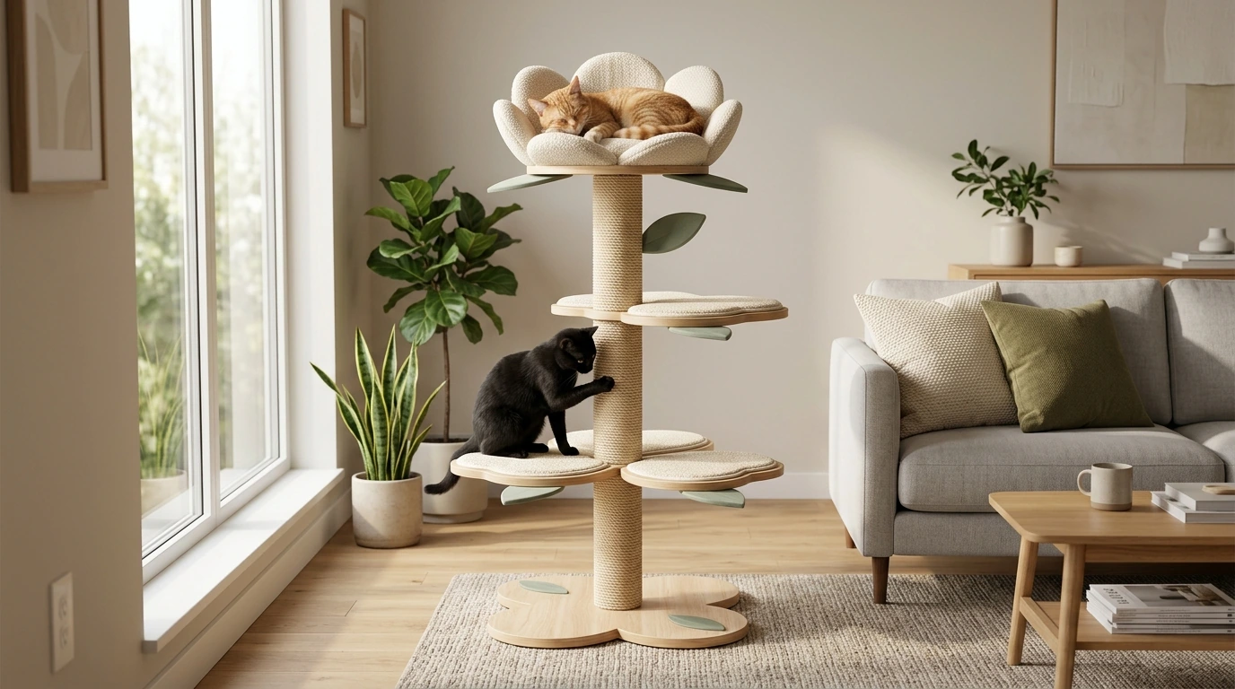 Flower Cat Tree Guide: Stylish Perches for Happy Cats
