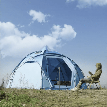 Outdoor Glamping Hiking Tent: Cozy Basecamp Comfort