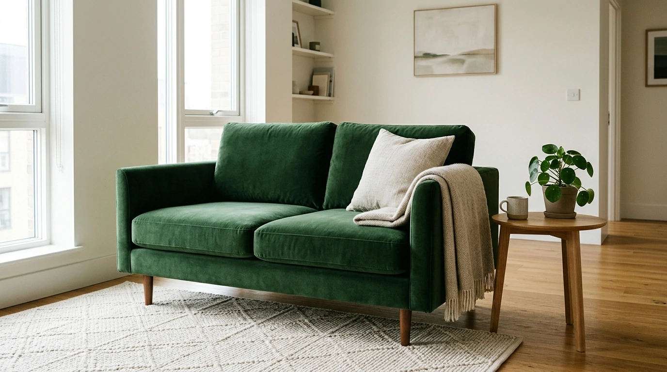 Velvet Sofa Downsides: Marks, Hair, Cleaning & Wear